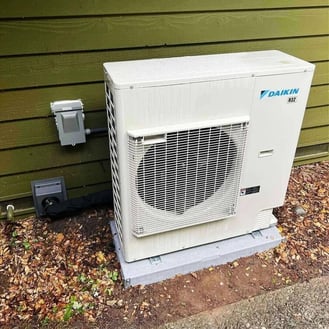 Fuse SF Daikin heat pump ground