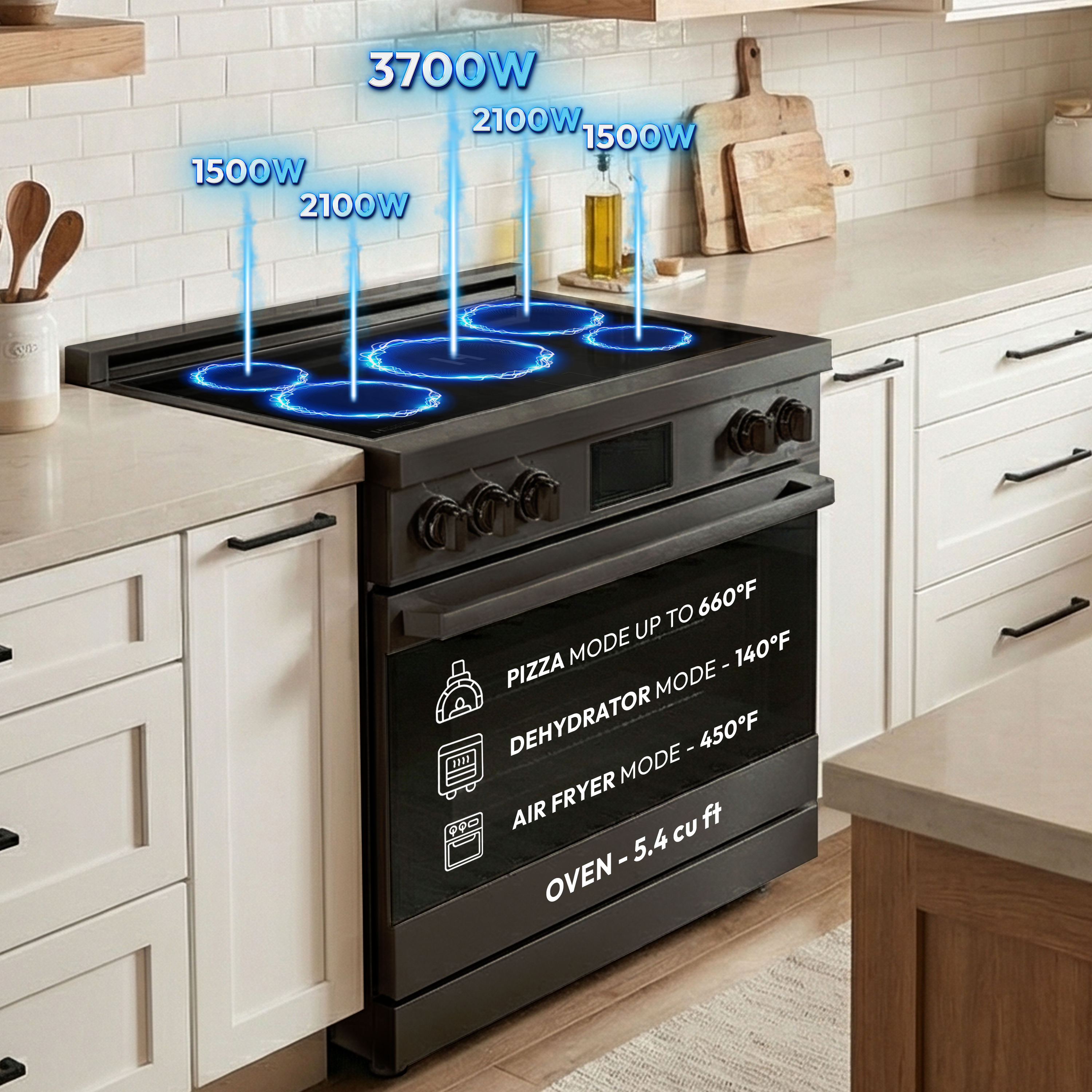 Induction Hardware-Induction Rangetop-IR36bs-Induction Hob Wattage and Features